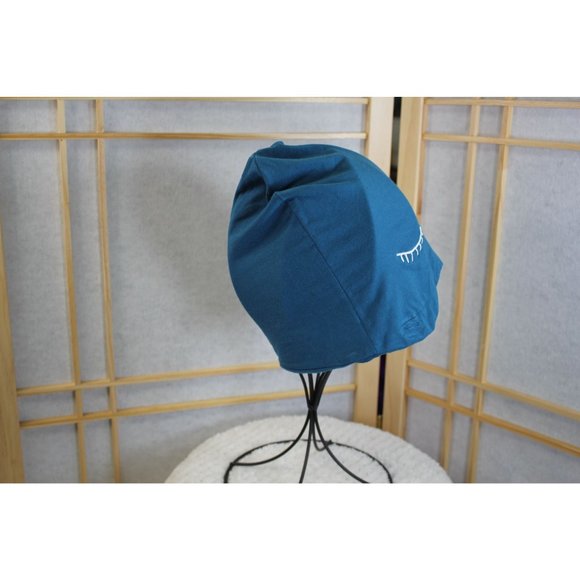 Cardani OSFM Sleep Beanie Cardani Teal sleep beanie. With closed eyes. Great f - Picture 5 of 8